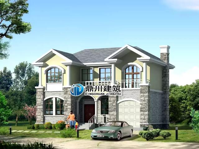 6套漂亮農(nóng)村別墅戶型圖，進深都為10米，各有特點，一起來看看。