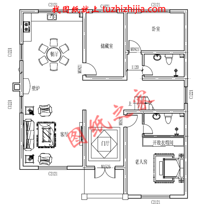 三層平頂樓房設(shè)計(jì)圖，外觀大氣美觀，內(nèi)部結(jié)構(gòu)更是精致實(shí)用