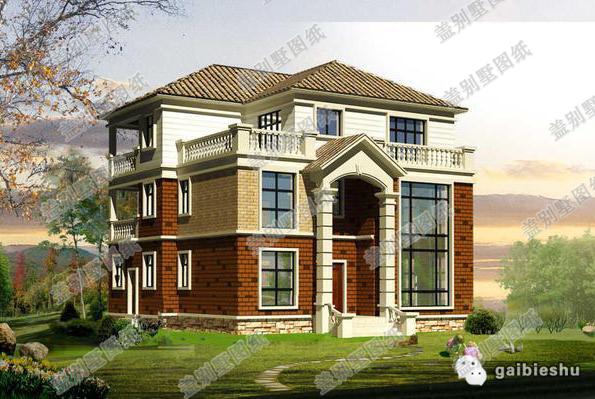 14×13二層農(nóng)村自建房，造價40萬，2廳58臥，帶挑空客廳+堂屋