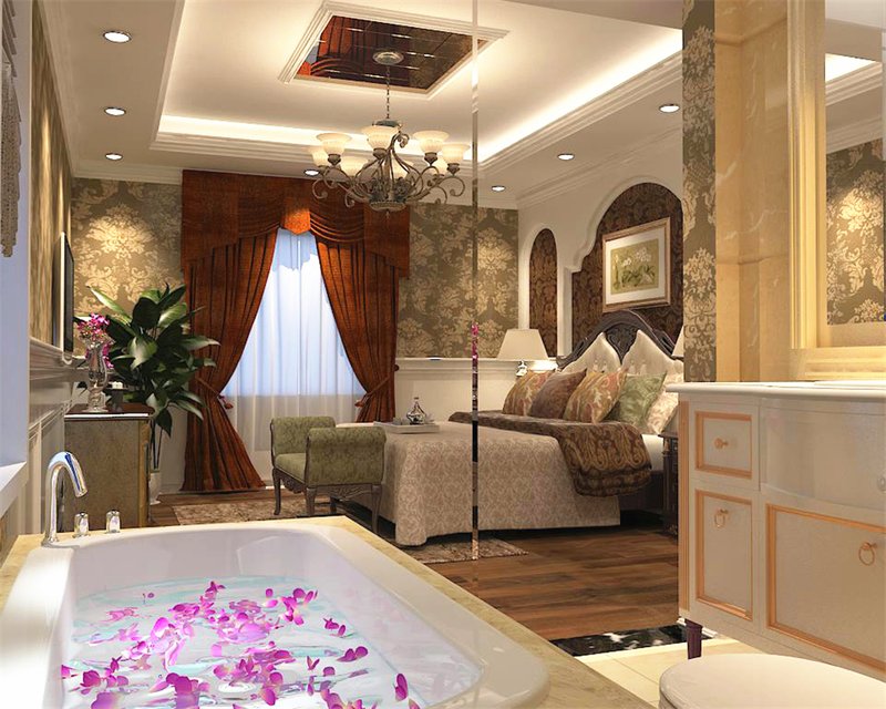 160平米的房子花了7萬塊錢裝修，歐美風情風格簡直太美了！