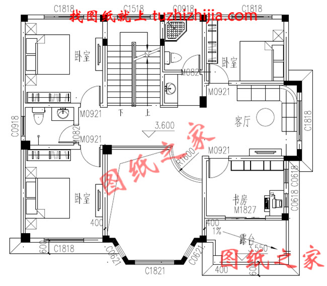 農村30萬別墅款式三層戶型，這幾款逼格高，實用強
