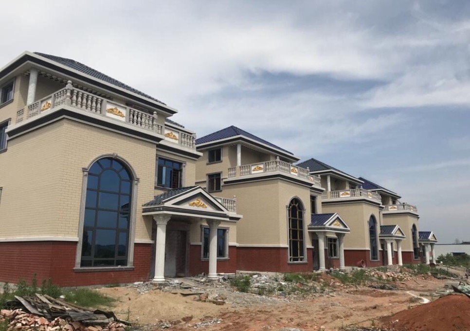 實景拍攝三層30萬別墅圖片大全，蓋好全村都跟風！