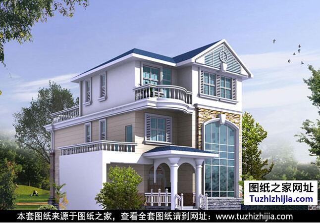 實景拍攝三層30萬別墅圖片大全，蓋好全村都跟風！