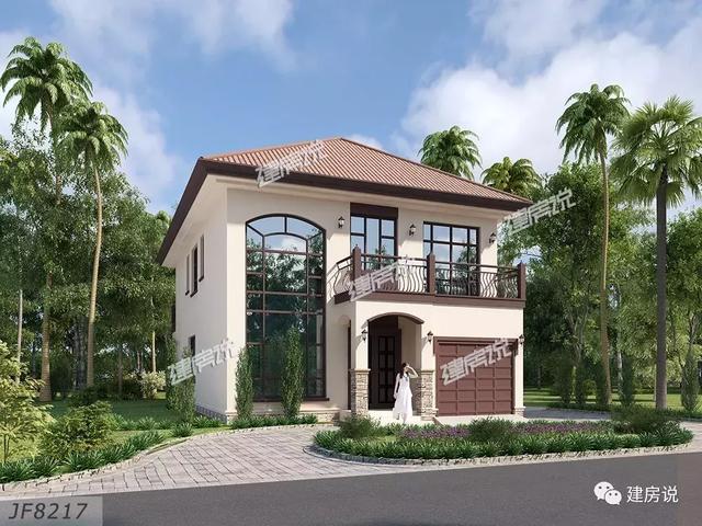 二層?xùn)|南亞風(fēng)情別墅設(shè)計(jì)圖，足不出戶，在家每天都像在度假