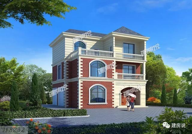 4款歐式別墅設計圖，設計的讓人眼前一亮，實用又便宜，還不趕緊來看看！