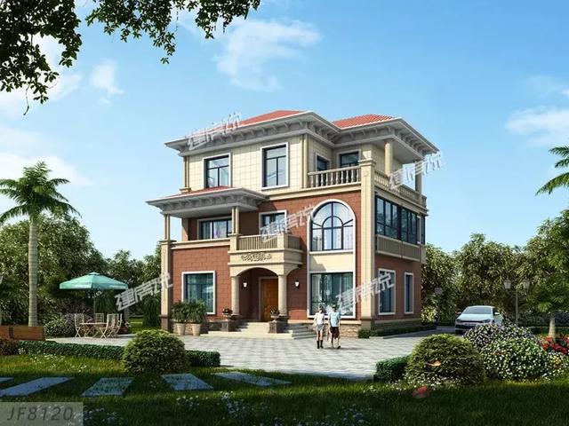 4款歐式別墅設計圖，設計的讓人眼前一亮，實用又便宜，還不趕緊來看看！