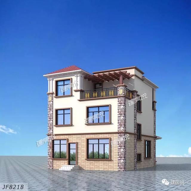 4款歐式別墅設計圖，設計的讓人眼前一亮，實用又便宜，還不趕緊來看看！