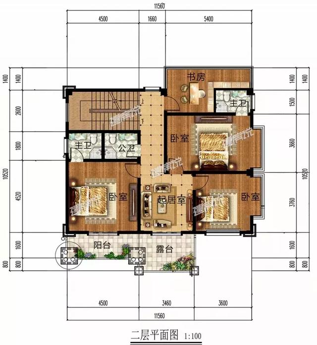 4款歐式別墅設計圖，設計的讓人眼前一亮，實用又便宜，還不趕緊來看看！