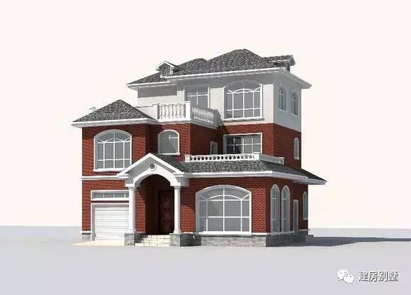 55萬建成的三層別墅設(shè)計(jì)圖，神似城堡，別人看了都想仿建