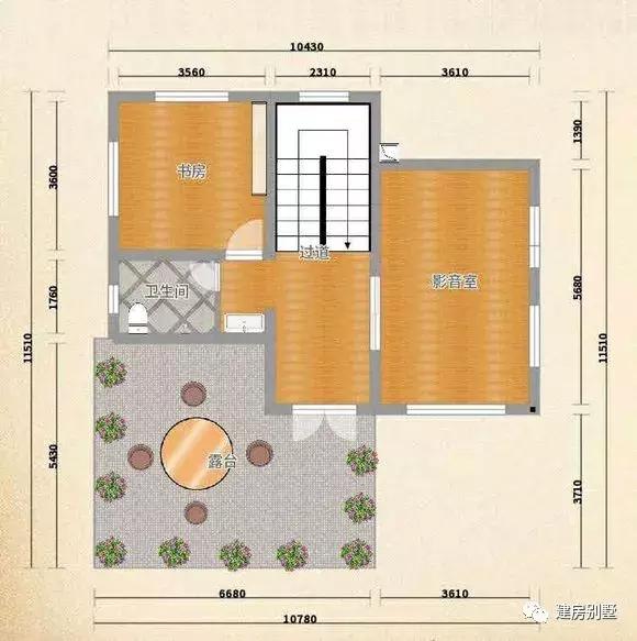 55萬建成的三層別墅設(shè)計(jì)圖，神似城堡，別人看了都想仿建