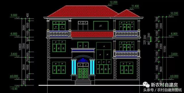 30萬(wàn)的別墅設(shè)計(jì)圖，10年增值了4倍，現(xiàn)在都有人照著建