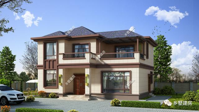 新式農(nóng)村自建房設計圖，對傳統(tǒng)自建房說“不”，農(nóng)村自建房就該這么建！簡單又大氣！