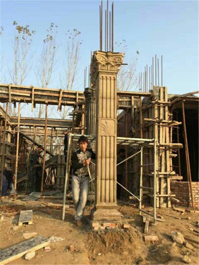 方形/圓形水泥羅馬柱模具，造型新穎，可定制