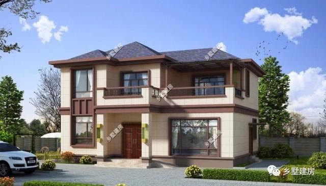 你可能不信，農(nóng)村二層別墅設(shè)計圖，建成僅花18萬，美觀又實用！