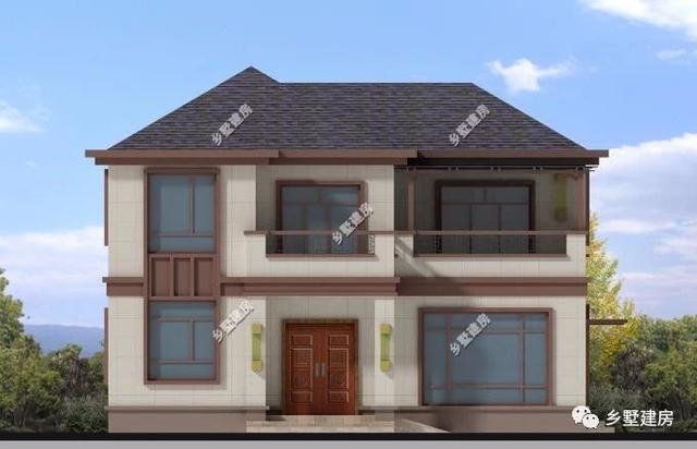 你可能不信，農(nóng)村二層別墅設(shè)計圖，建成僅花18萬，美觀又實用！