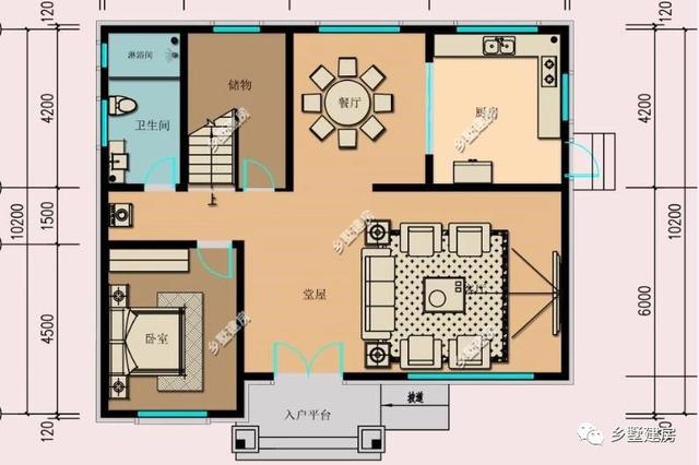 你可能不信，農(nóng)村二層別墅設(shè)計圖，建成僅花18萬，美觀又實用！