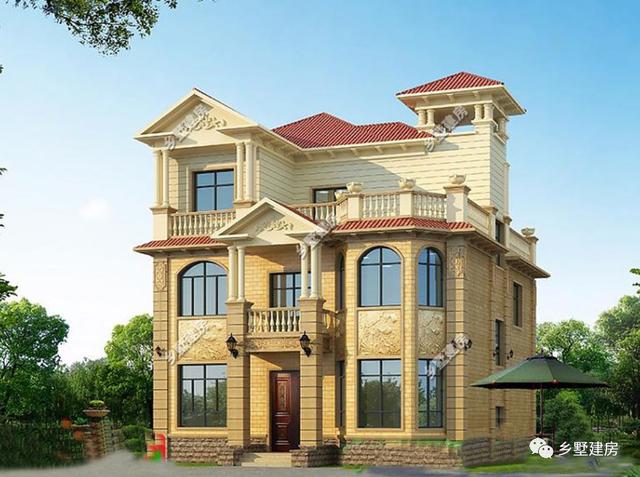 農(nóng)村自建別墅，盡孝心不說，還掙了面子，誰看了都羨慕的三層別墅設(shè)計(jì)圖