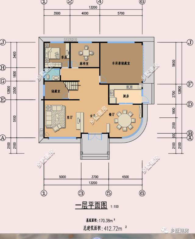 農(nóng)村自建別墅，盡孝心不說，還掙了面子，誰看了都羨慕的三層別墅設(shè)計(jì)圖