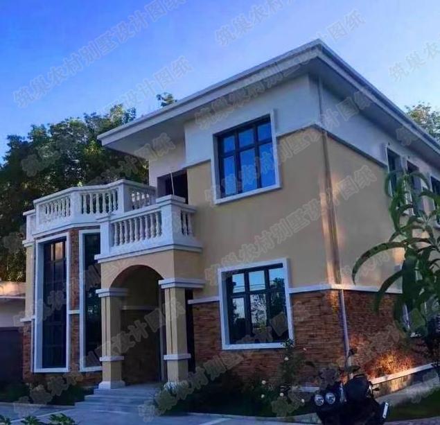 農(nóng)村二層別墅設(shè)計圖：20萬2廳5臥11×12帶挑空客廳，現(xiàn)在年輕人都喜歡的設(shè)計方式