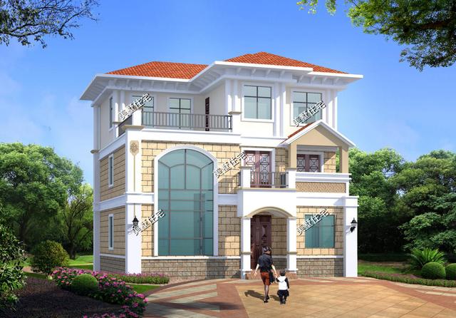 農(nóng)村洋氣小別墅設(shè)計(jì)圖，7室2廳帶棋牌室，最獨(dú)特的鄉(xiāng)村別墅設(shè)計(jì)