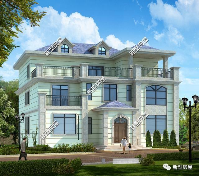 推薦4套熱門(mén)的農(nóng)村別墅設(shè)計(jì)圖，第3套外觀(guān)最漂亮，第2套建的最多