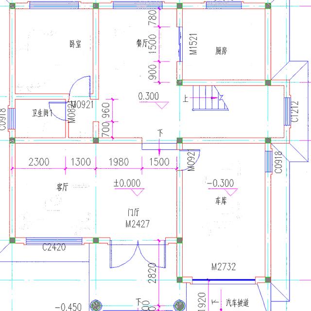 12×12米25萬(wàn)2廳5臥 帶車庫(kù)二層簡(jiǎn)單美觀自建房全套設(shè)計(jì)圖，簡(jiǎn)歐風(fēng)格大氣高貴