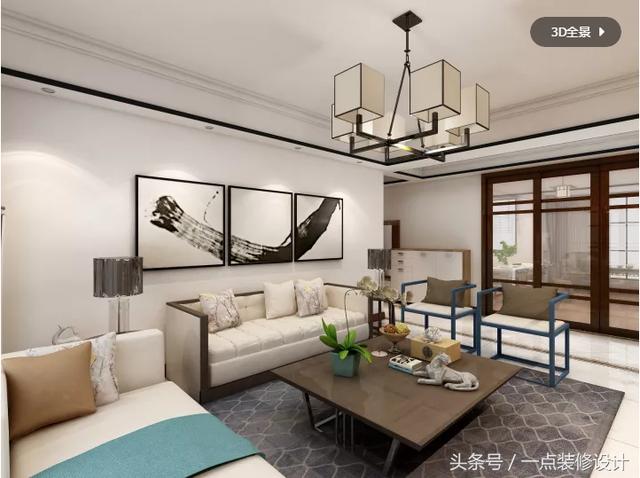 162平的自建房裝成了新中式風(fēng)格，鄰居都看了都想這樣裝修呢！