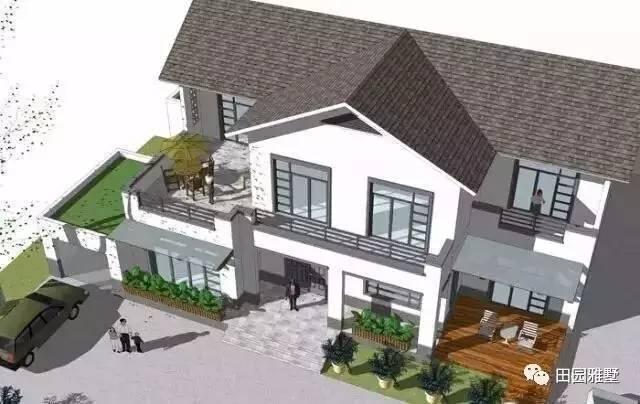 二層農(nóng)村自建房設計圖 被重新定義的新中式自建房