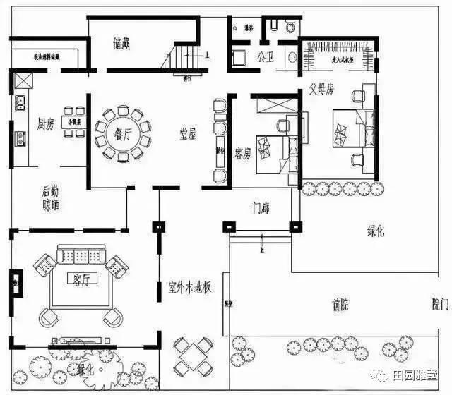 二層農(nóng)村自建房設計圖 被重新定義的新中式自建房