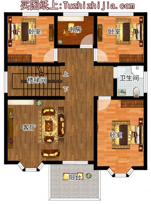 漂亮三層別墅圖片大全，30萬蓋出100萬效果，蓋好驚艷全村！