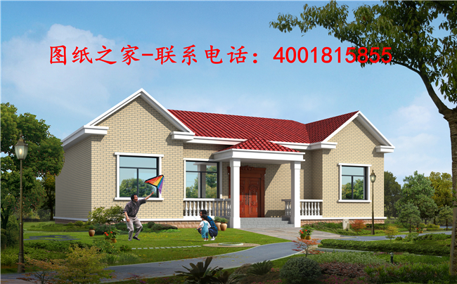 鄉(xiāng)下建房一層戶型圖，建好才15萬，鄰居都說50年不會(huì)過時(shí)！