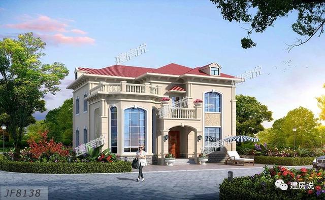 三款二層別墅圖，在老家蓋一棟漂亮的小別墅，讓家里人揚眉吐氣，臉上有光