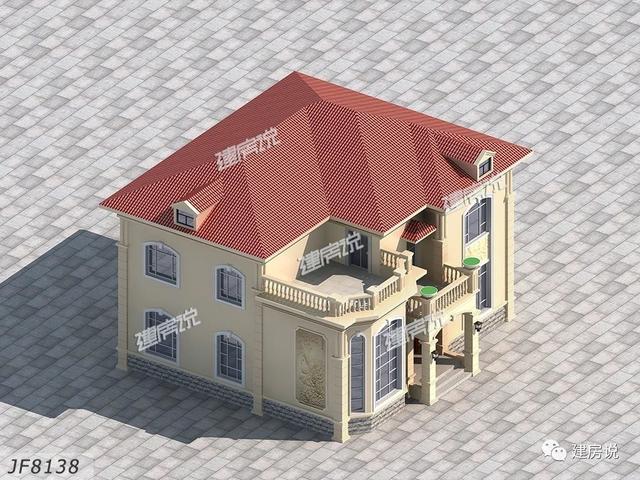 三款二層別墅圖，在老家蓋一棟漂亮的小別墅，讓家里人揚眉吐氣，臉上有光