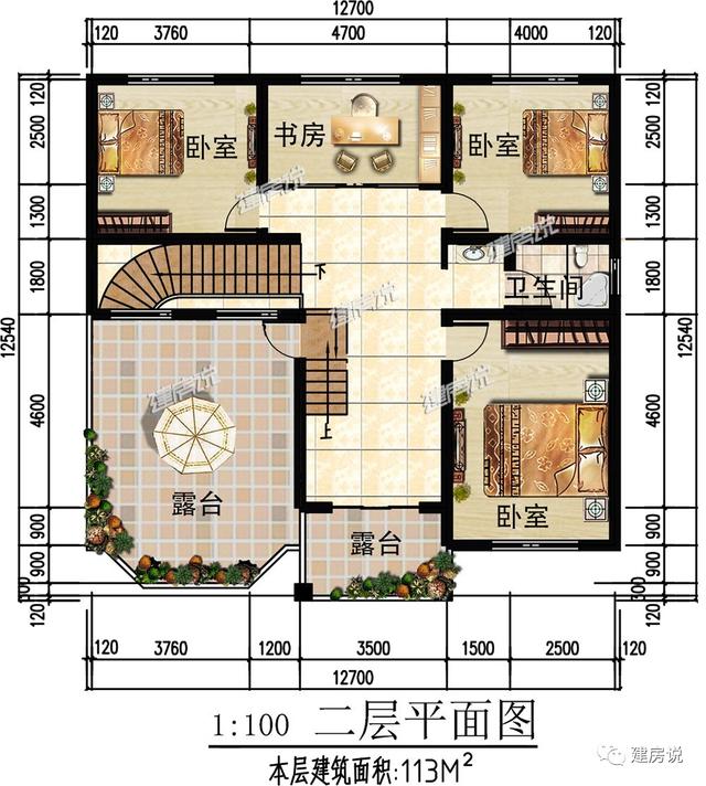 三款二層別墅圖，在老家蓋一棟漂亮的小別墅，讓家里人揚眉吐氣，臉上有光