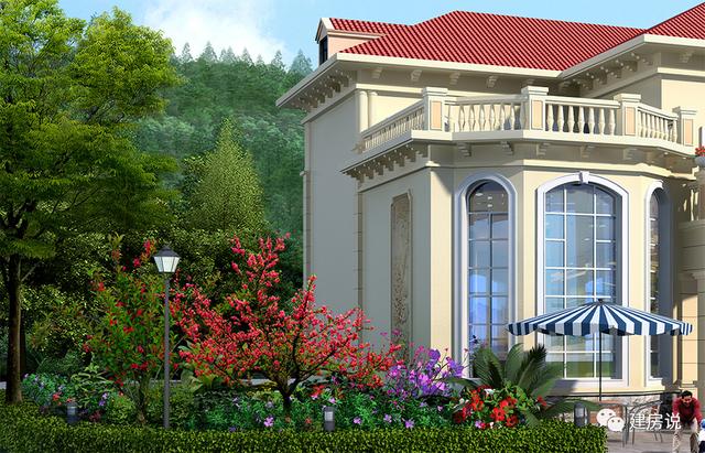 三款二層別墅圖，在老家蓋一棟漂亮的小別墅，讓家里人揚眉吐氣，臉上有光