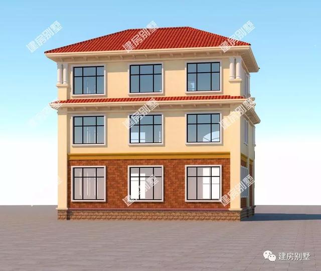 兩棟外觀靚布局好的三層別墅圖，這樣精美的戶型施工隊(duì)建起來都充滿動(dòng)力