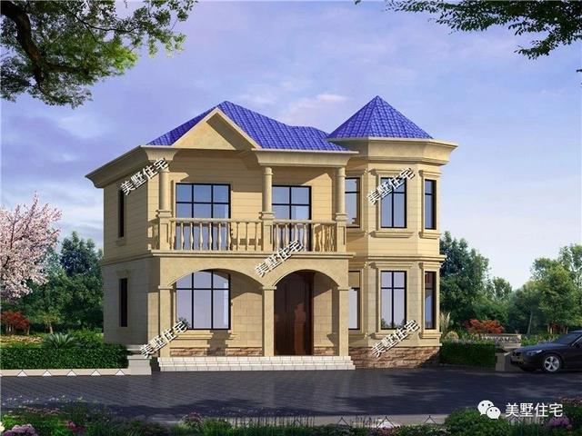 適合農(nóng)村宅基地大小5款別墅戶型圖，每款都不超過120平，外觀大方造價還便宜