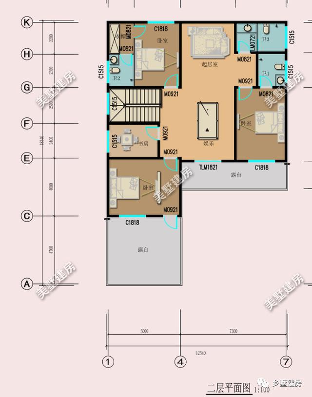 4款中式風格的小別墅設(shè)計圖，很適合我們農(nóng)村自建，大家一起來看看吧