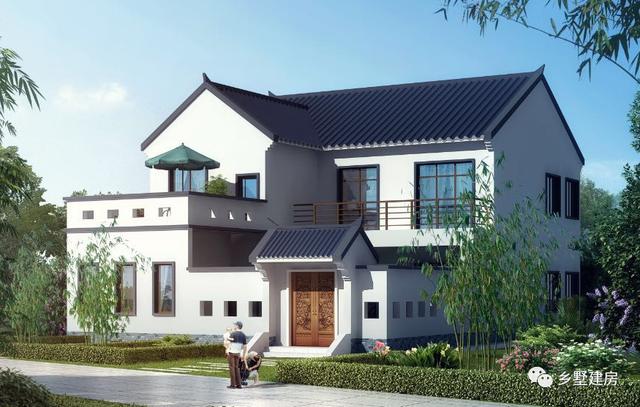 4款中式風格的小別墅設(shè)計圖，很適合我們農(nóng)村自建，大家一起來看看吧