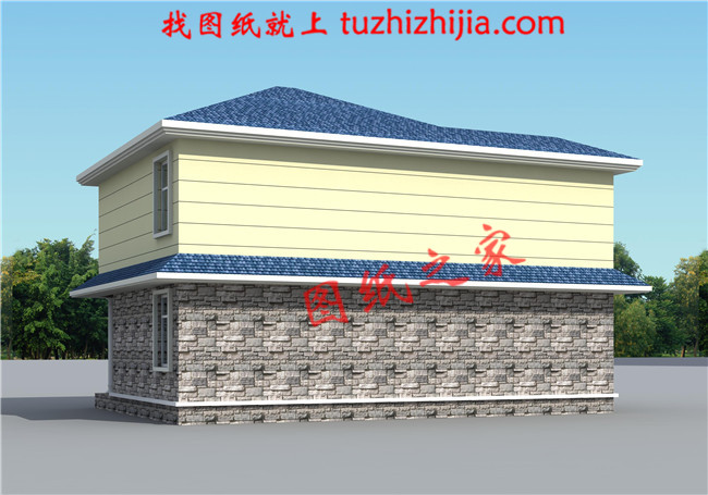 農(nóng)村15萬元二層小樓圖，占地100平米左右，簡單實用，戶型合理