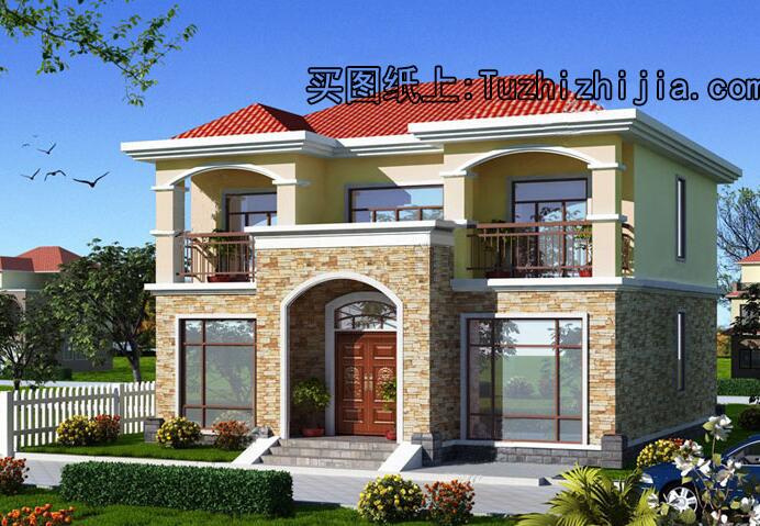 2024最美二層別墅圖片大全，第二款全國都有建，造價只需18萬！