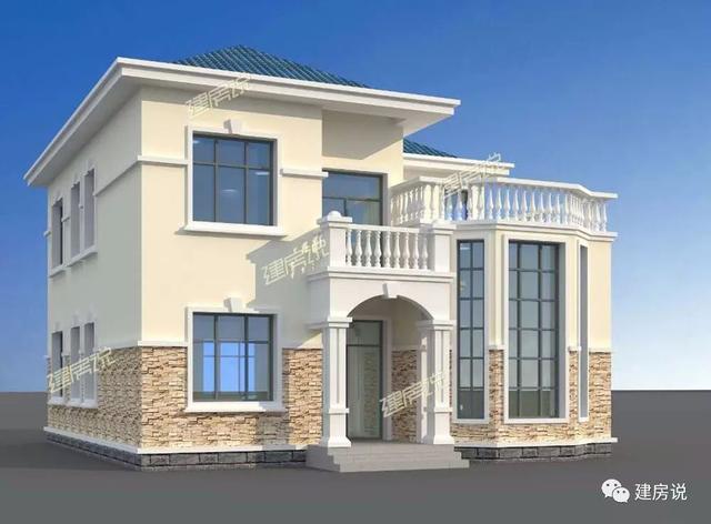 5款二層別墅圖很美很實(shí)惠，看起來(lái)夠洋氣，造價(jià)也不高，建到就是賺到