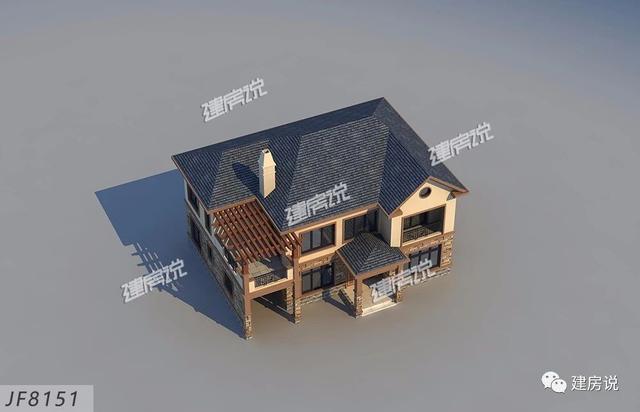 5款二層別墅圖很美很實(shí)惠，看起來(lái)夠洋氣，造價(jià)也不高，建到就是賺到