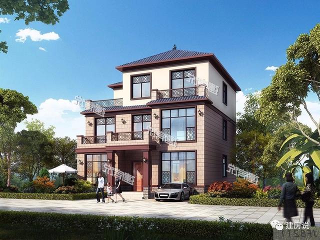 5套滿分精致的別墅設(shè)計圖，回老家蓋棟別墅，返璞歸真，享受田園生活