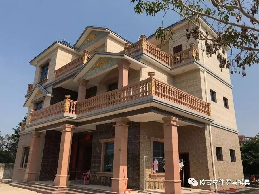 現(xiàn)澆水泥陽臺(tái)護(hù)欄/圍欄模具，ABS工程塑料，附施工案例