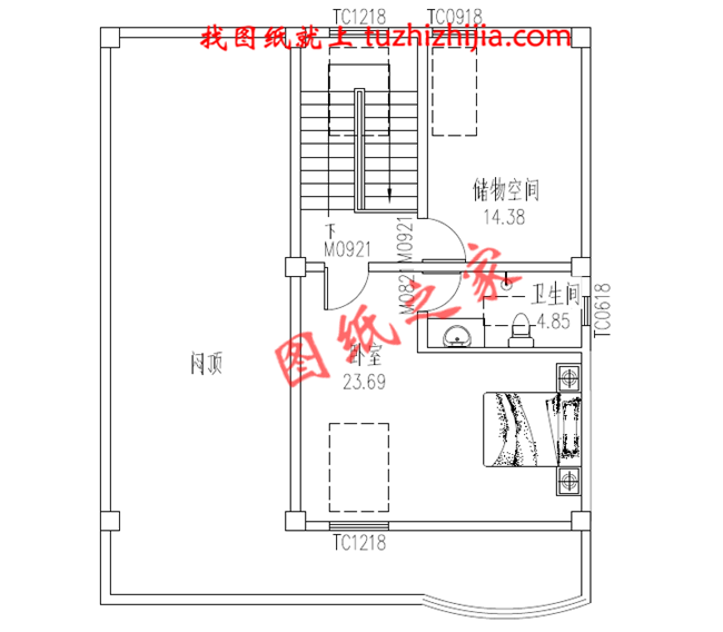 農(nóng)村30萬別墅款式三層，占地面積100平米左右