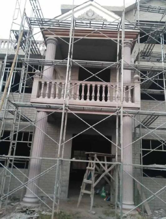 農村別墅/自建房羅馬柱制作模具，環(huán)保材質，經濟、方便