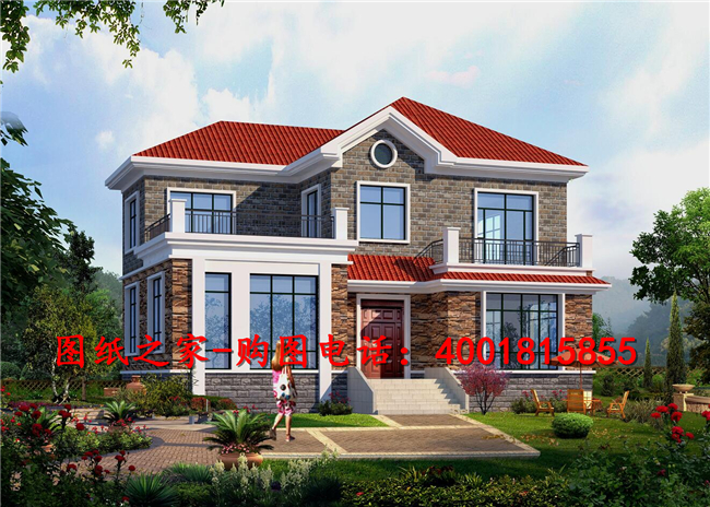 150平農(nóng)村二層樓房實(shí)景圖，30萬建好，帶施工圖，城里2套房都不換！