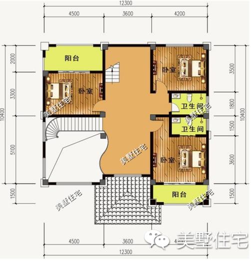 3套三層的小洋別墅設(shè)計(jì)圖，外觀漂亮又大氣，給父母一個(gè)舒適的家