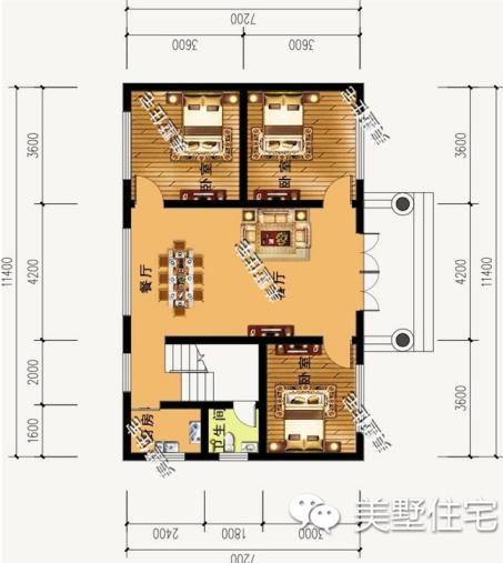 3套三層的小洋別墅設(shè)計(jì)圖，外觀漂亮又大氣，給父母一個(gè)舒適的家
